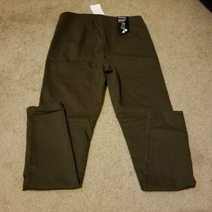 (H&M)Super skinny high waist ankle pants